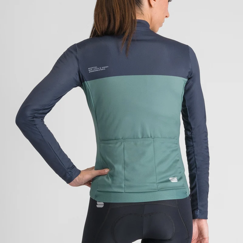 Maglia maniche lunghe donna Sportful Pista - Verde