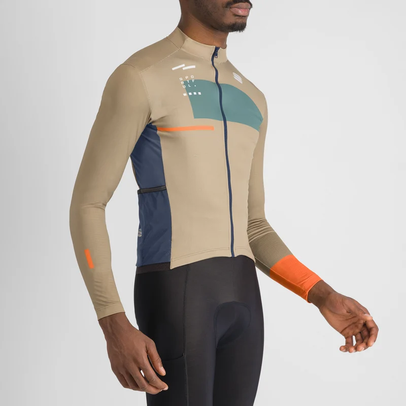 Maglia maniche lunghe Sportful Breakout Supergiara - Verde