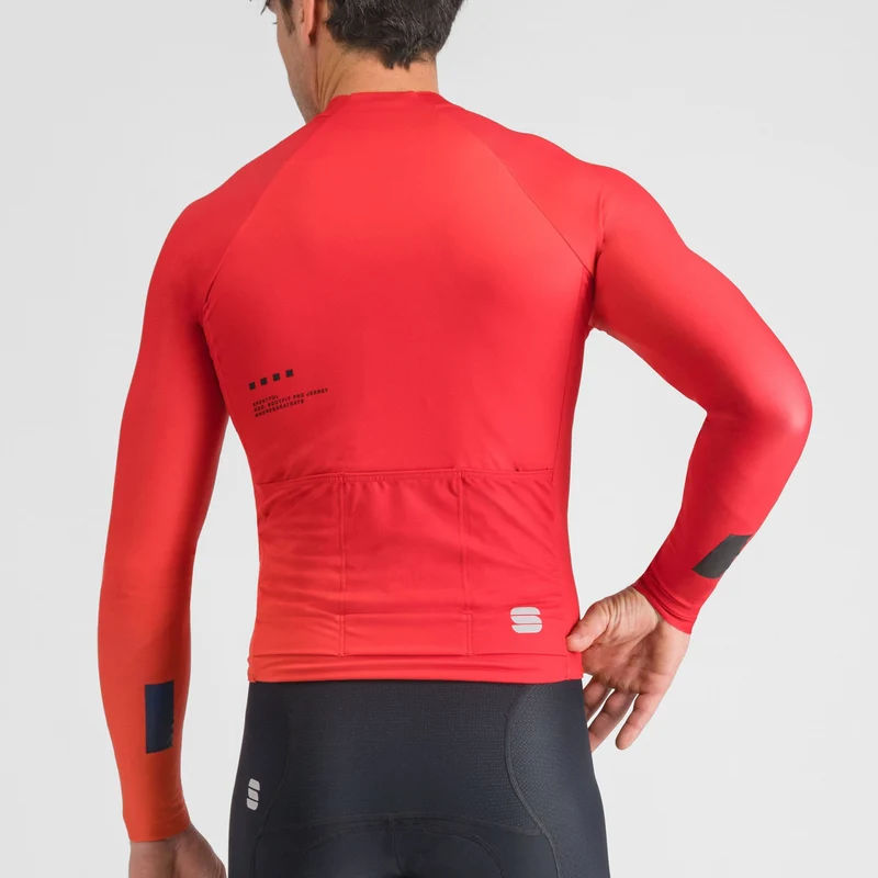 Maglia maniche lunghe Sportful Bodyfit Pro - Rosso chiaro