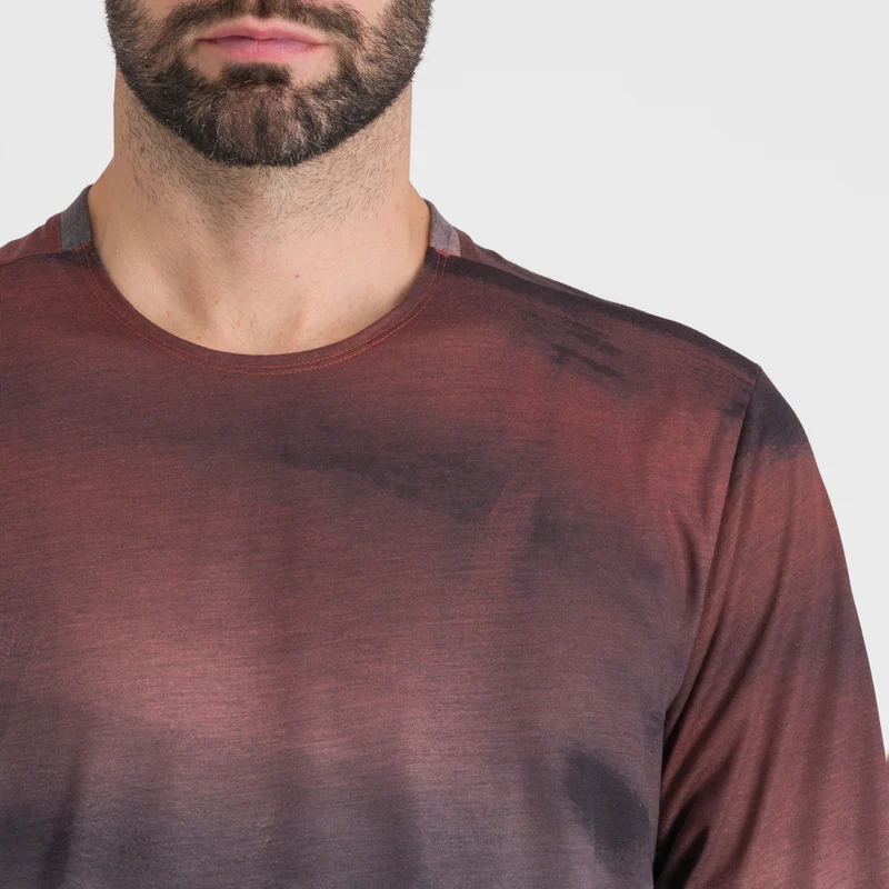 Maglia maniche lunghe Sportful Flow Giara - Blu
