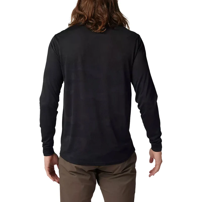 Maglia maniche lunghe Fox Ranger TruDri - Nero