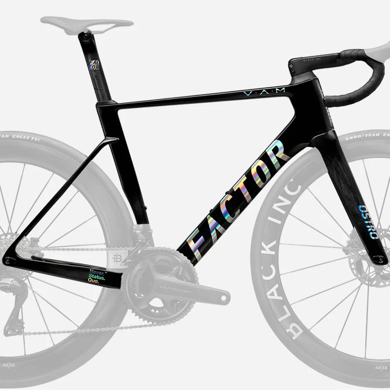 Telaio Factor Ostro Vam 2.0 disc - Nero chrome