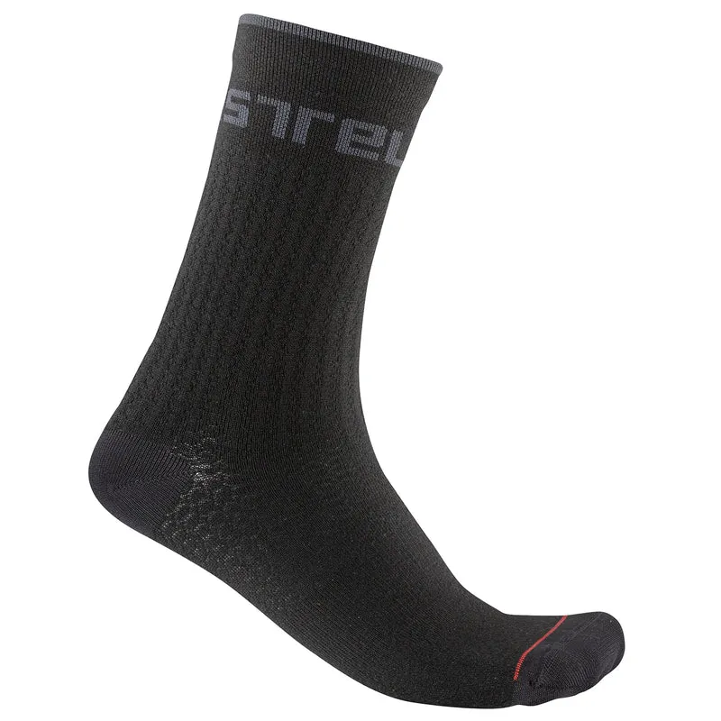 Calze Castelli Distanza 20 - Nero