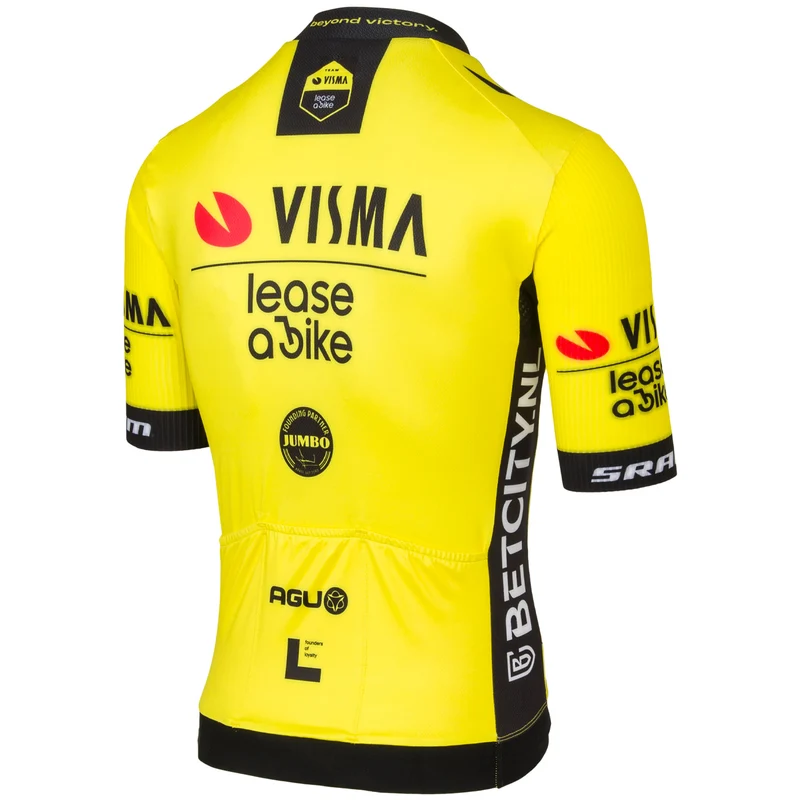 Maglia Agu Team Visma Lease a bike 2024 Premium