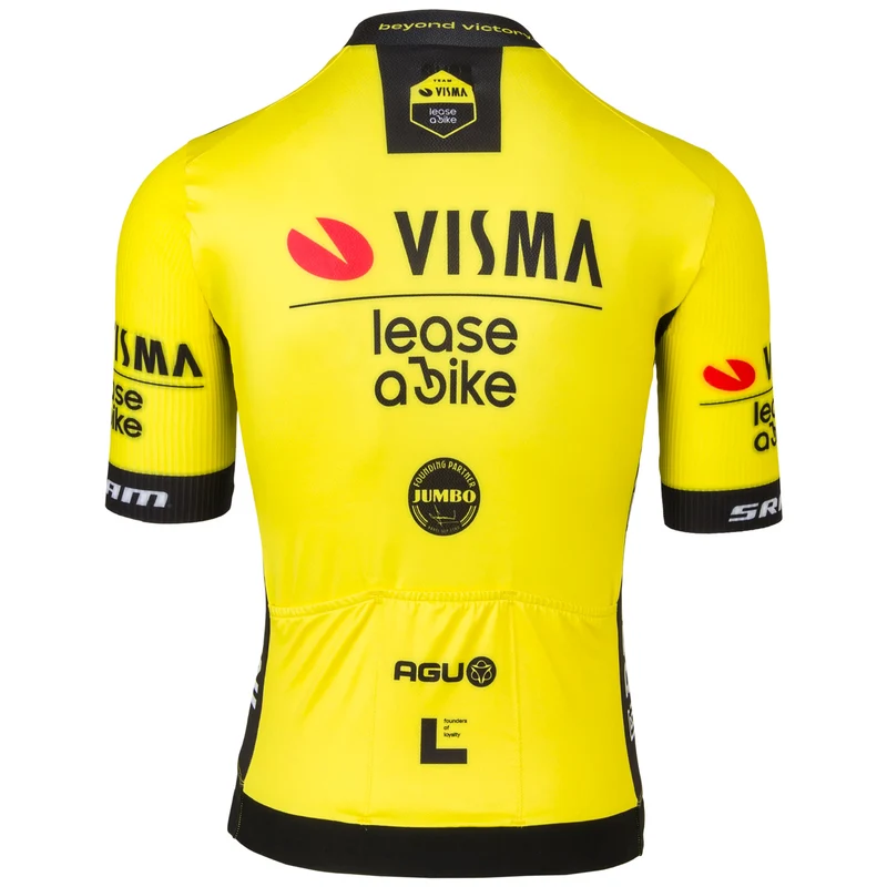 Maglia Agu Team Visma Lease a bike 2024 Premium