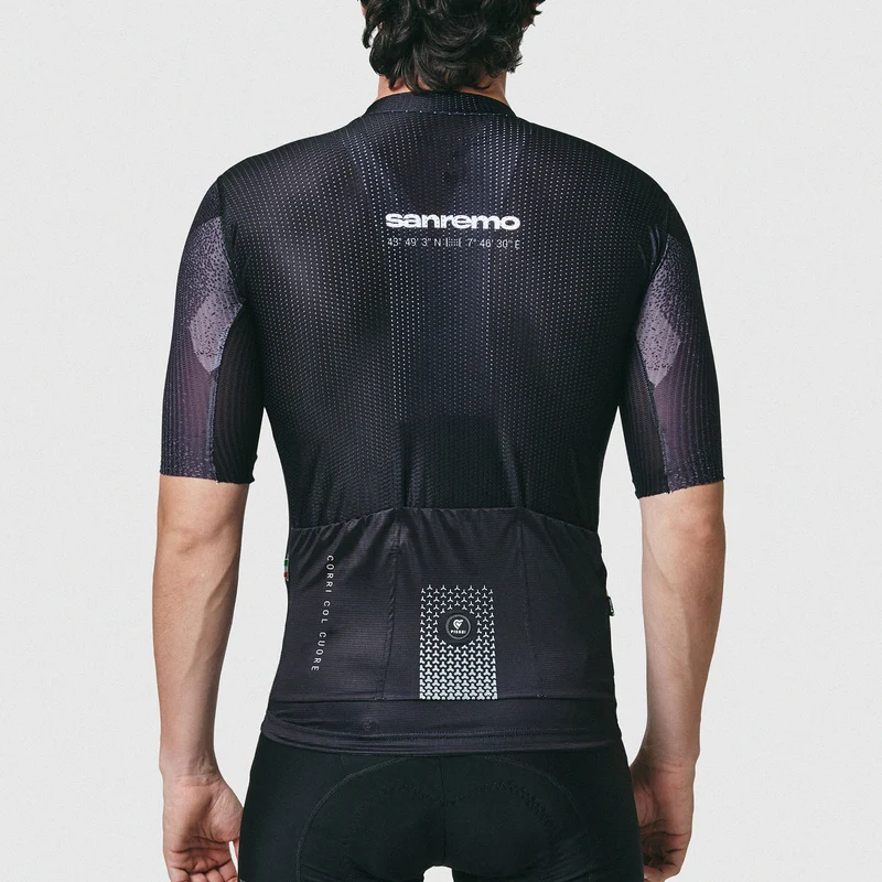 Maglia Pissei Sanremo - Nero