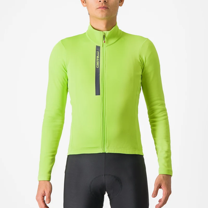 Maglia maniche lunghe Castelli Entrata - Verde chiaro