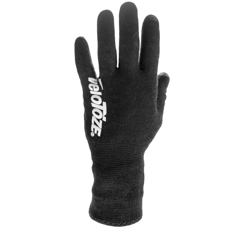 Guanti Velotoze Knitted Waterproof - Nero