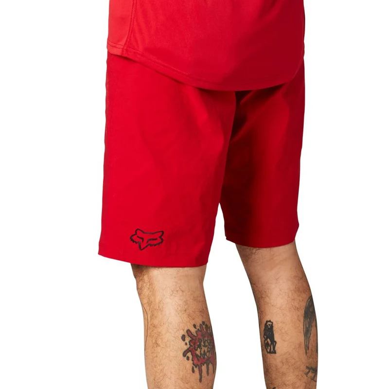 Pantaloncini Fox Flexair no liner - Rosso