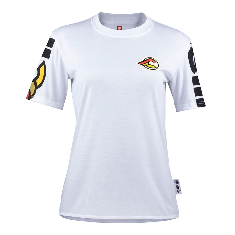 T-Shirt donna Cinelli Gravel - Bianco