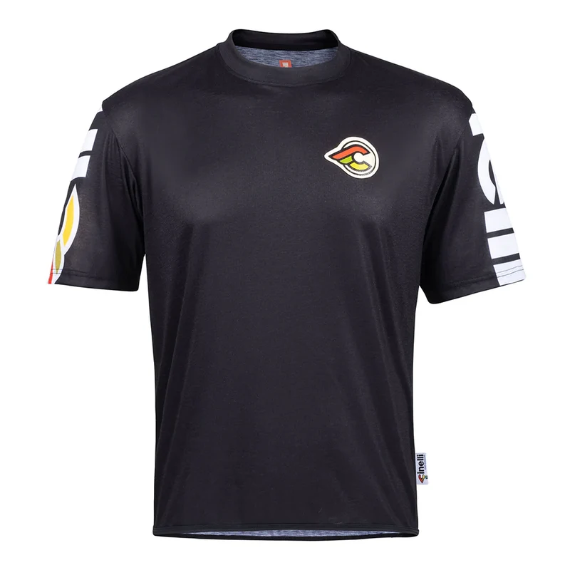 T-Shirt Cinelli Gravel - Nero