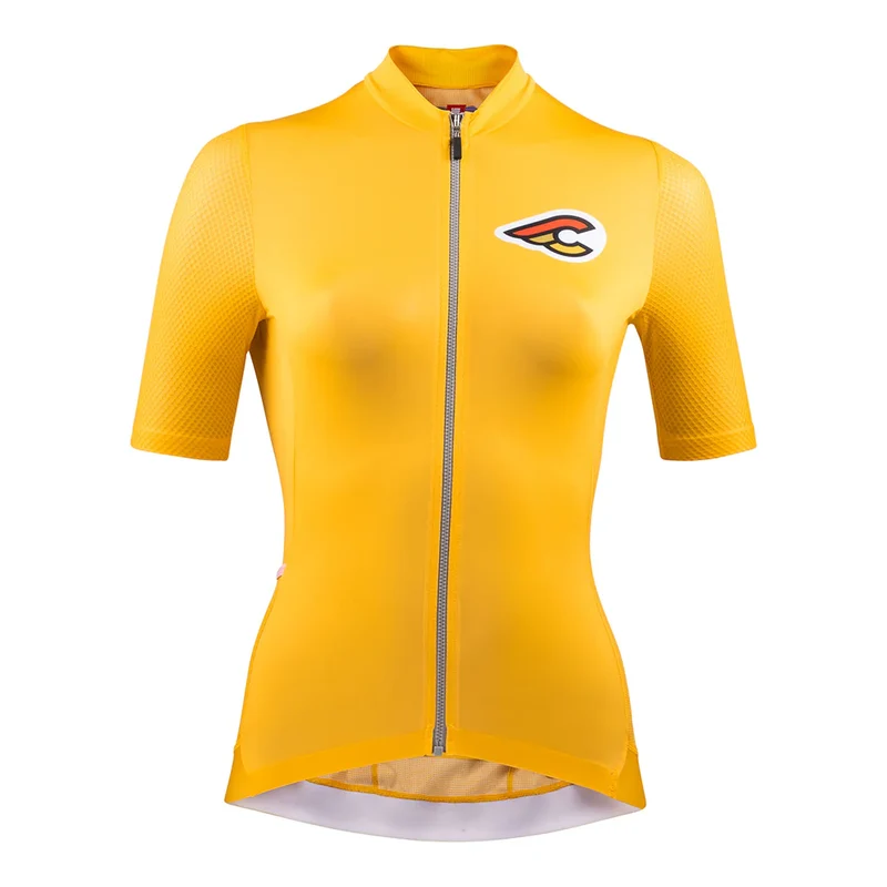 Maglia donna Cinelli Tempo - Giallo