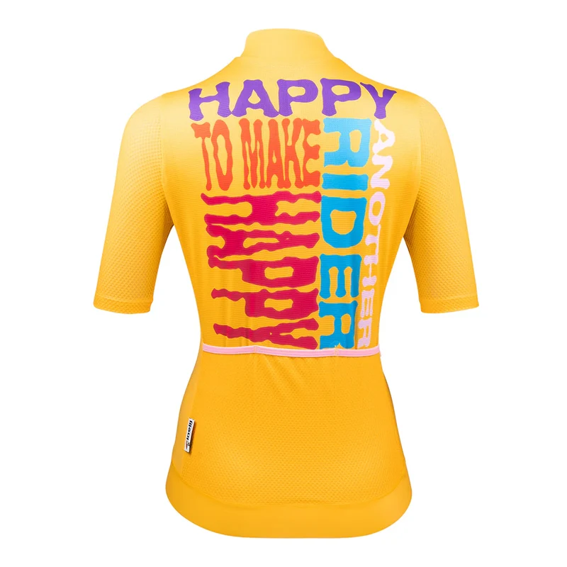 Maglia donna Cinelli Tempo - Giallo