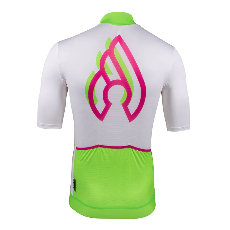 Maglia Cinelli Tempo - Bianco verde
