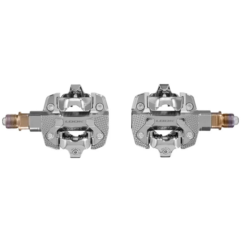 Pedali Look X-Track Power Dual - Argento