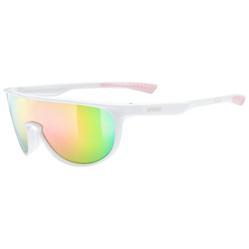 Occhiali Bambino Uvex Sportstyle 515 - White Matt Mirror Pink