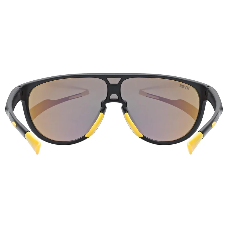 Occhiali Bambino Uvex Sportstyle 515 - Black Matt Mirror Yellow
