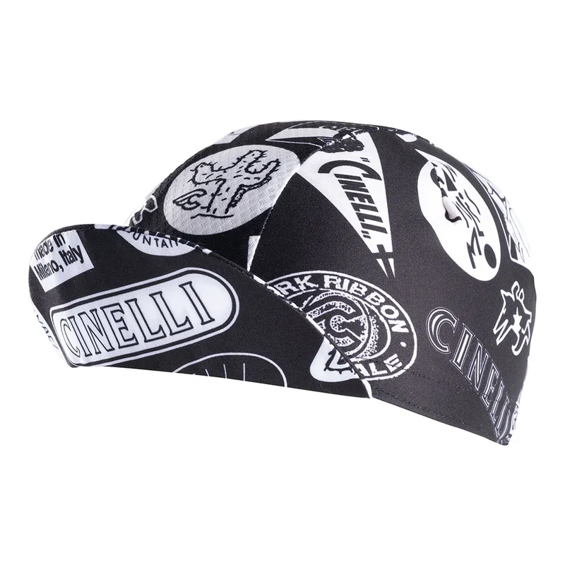 Cappellino Cinelli Supercorsa - Nero bianco