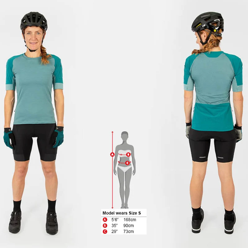 Maglia donna Endura GV500 - Verde