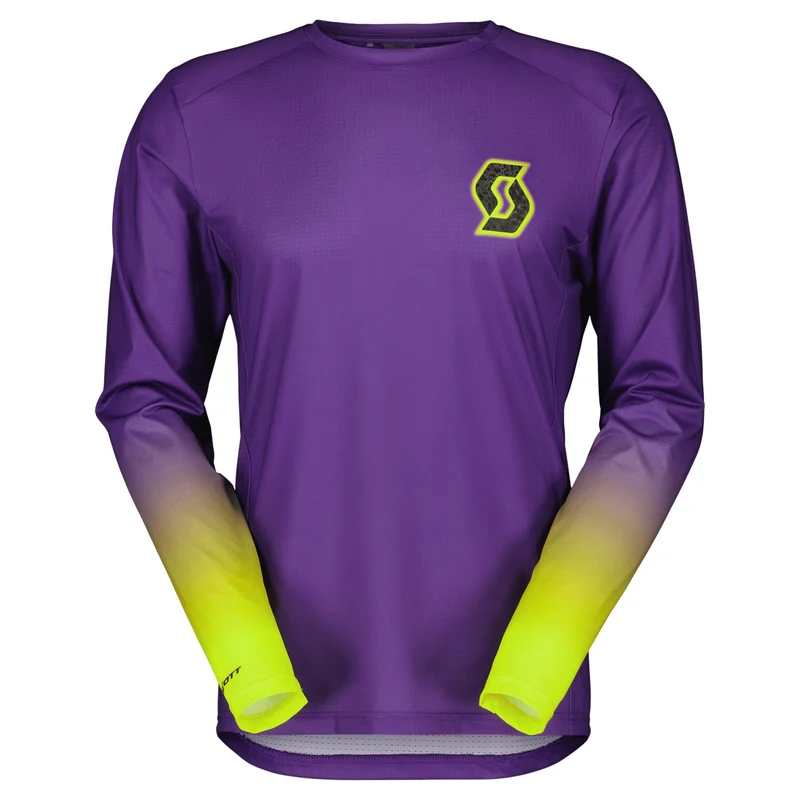 Maglia maniche lunghe Scott MTB RC Progressive - Viola