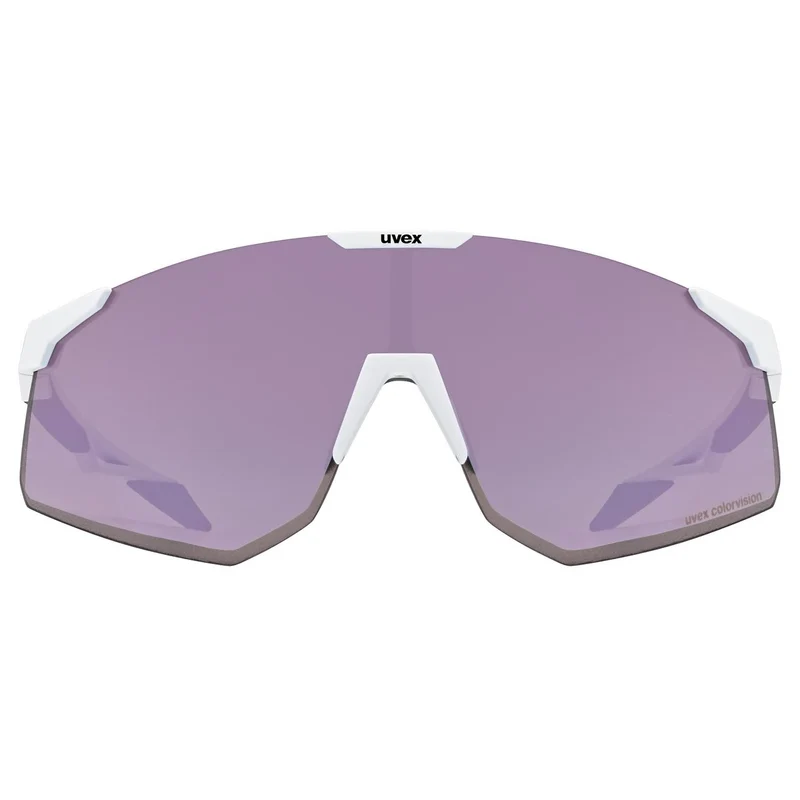 Occhiali Uvex Pace Perform CV - White Matt Pushy Pink
