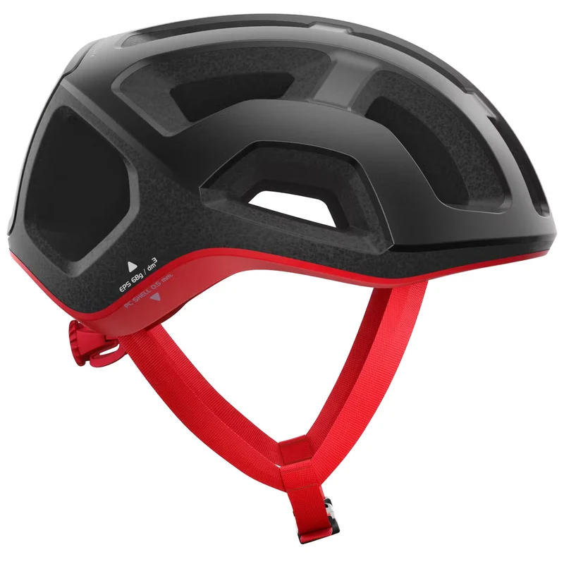 Casco Poc Ventral Lite - Nero rosso