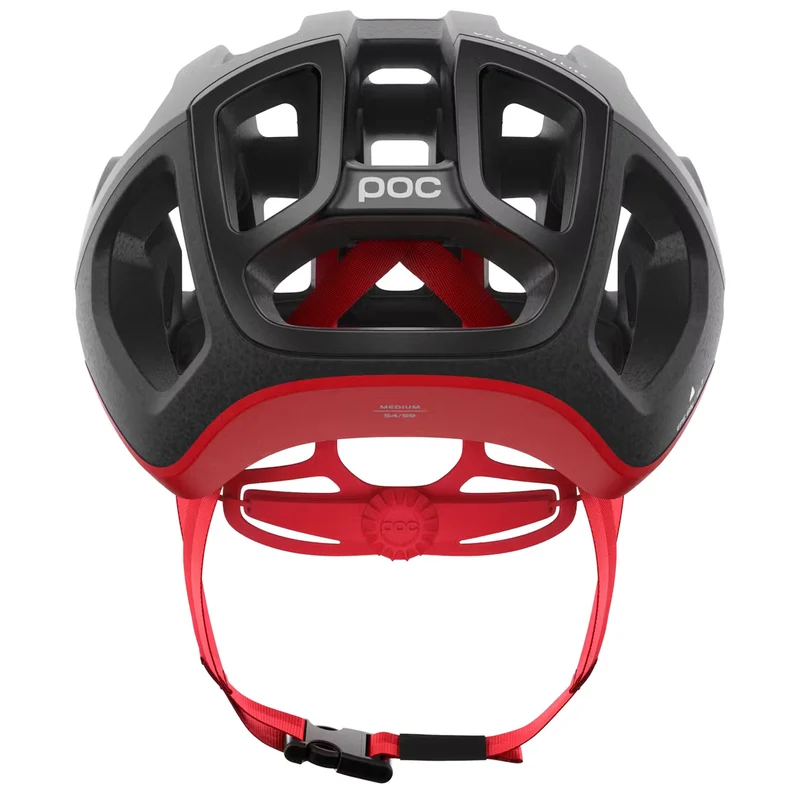 Casco Poc Ventral Lite - Nero rosso