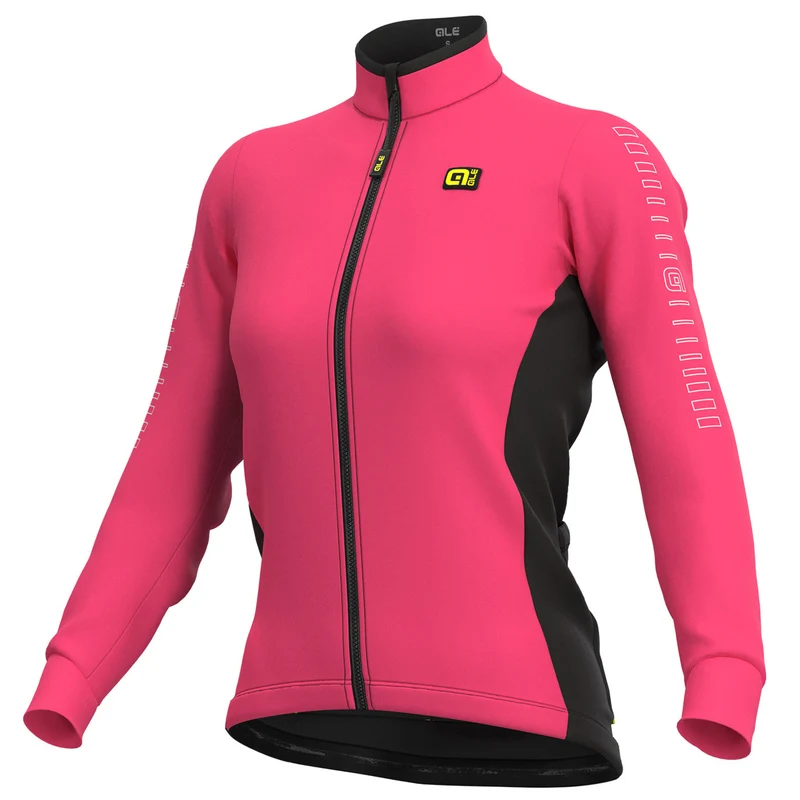 Maglia maniche lunghe donna Ale Solid Fondo - Rosa
