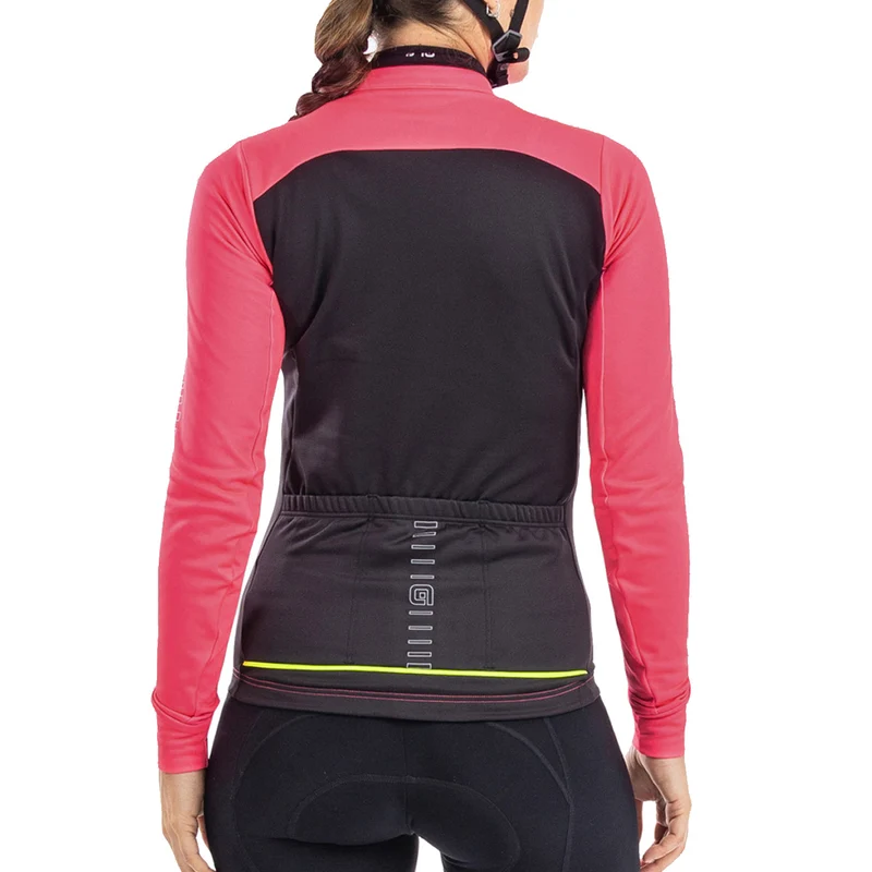 Maglia maniche lunghe donna Ale Solid Fondo - Rosa