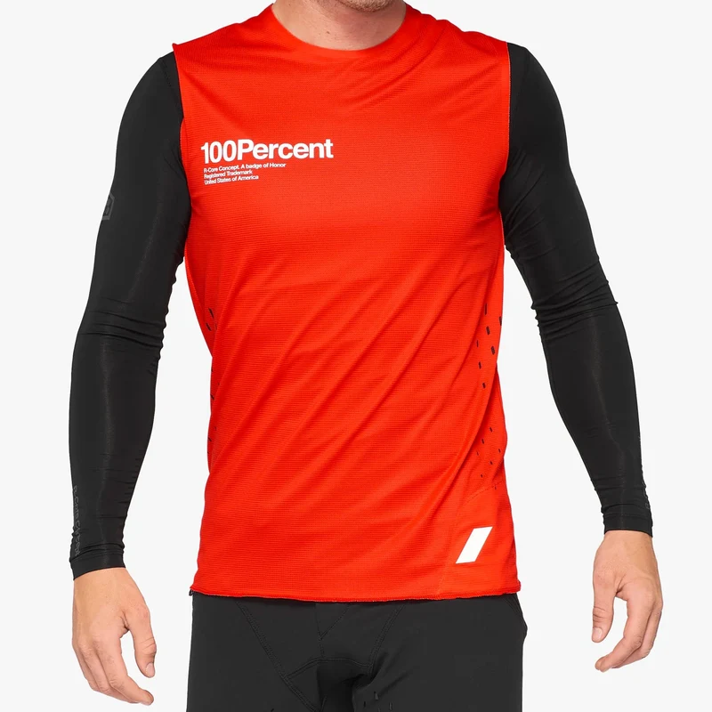 Maglia senza maniche 100% R-Core CONCEPT - Rosso