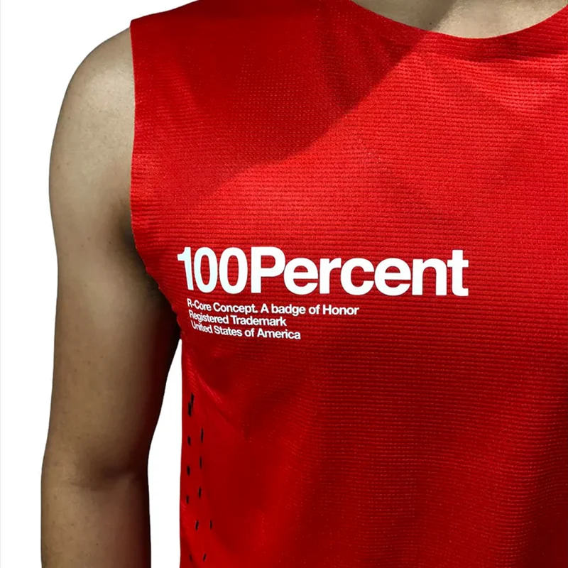 Maglia senza maniche 100% R-Core CONCEPT - Rosso