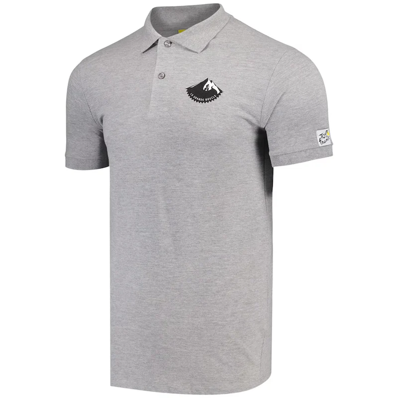 Polo Tour de France Logo Graphic - Grigio