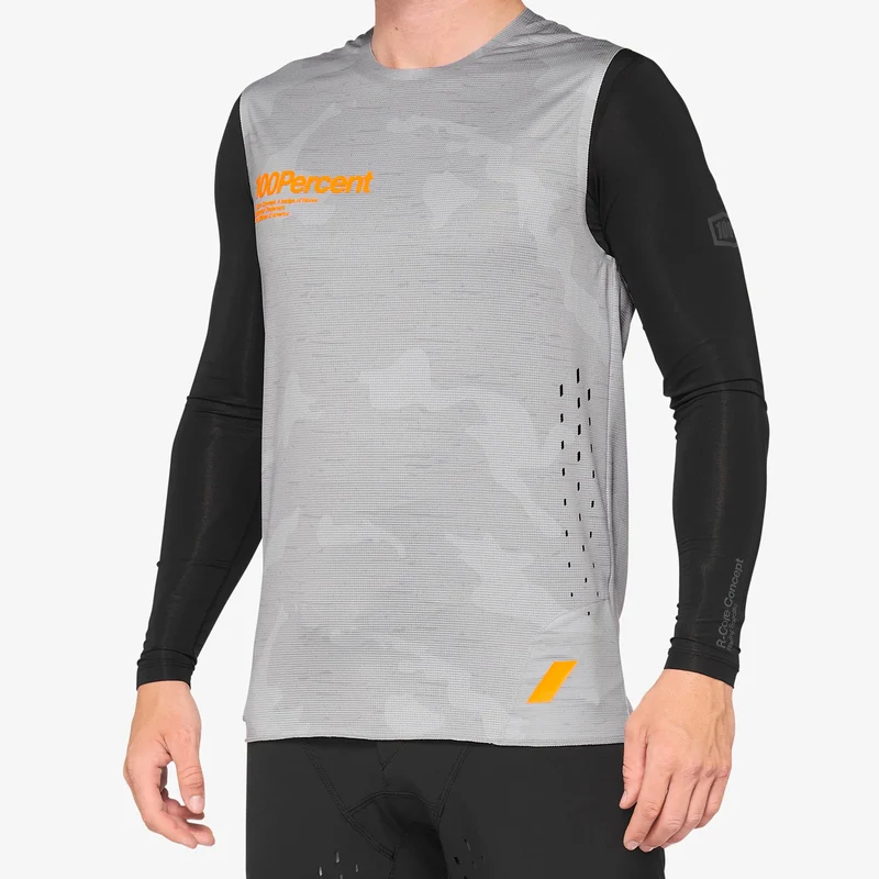 Maglia senza maniche 100% R-Core CONCEPT - Grigio