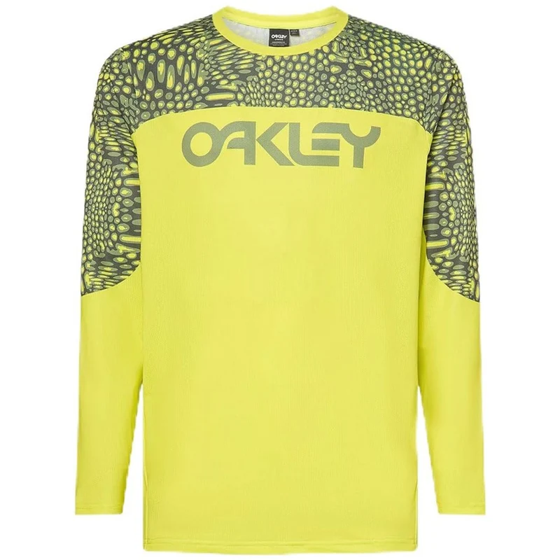 Maglia maniche lunghe Oakley Maven Coast - Giallo
