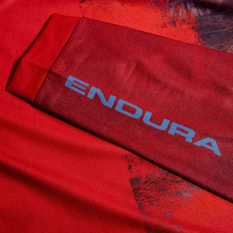 Maglia maniche lunghe donna Endura Tropical Tee LTD - Rosso