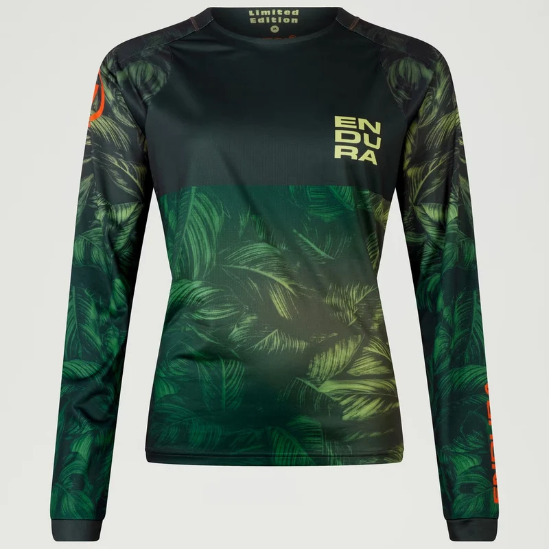 Maglia maniche lunghe donna Endura Tropical Tee LTD - Verde