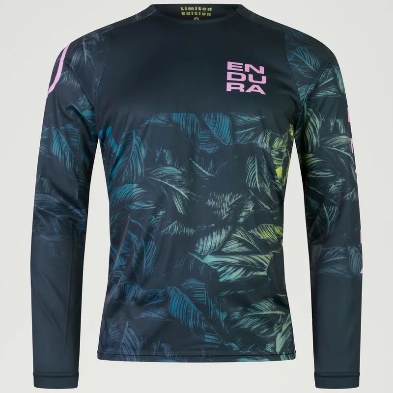 Maglia maniche lunghe Endura Tropical Print LTD - Grigio