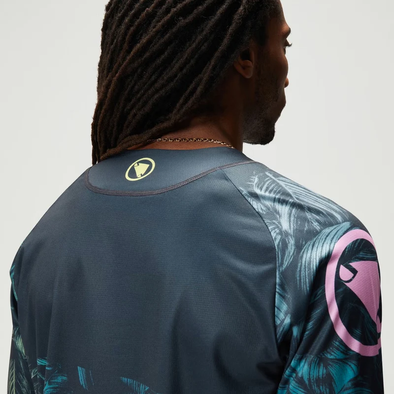 Maglia maniche lunghe Endura Tropical Print LTD - Grigio