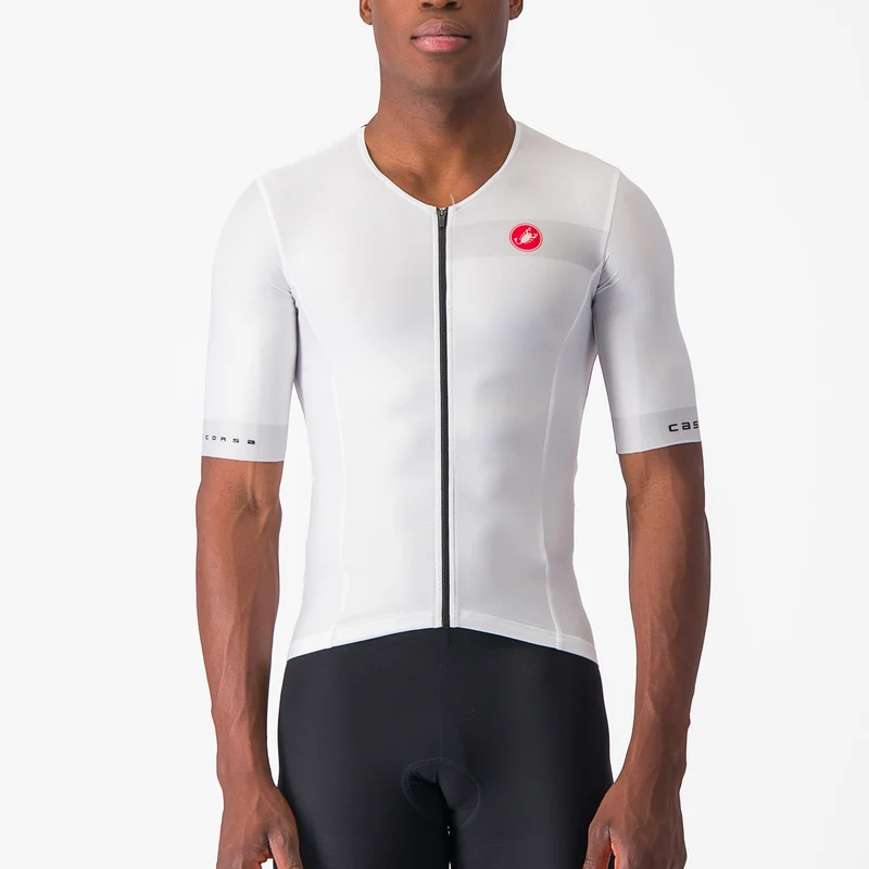 Maglia Castelli Free Speed 2 Race - Bianco nero