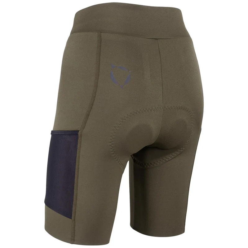 Pantaloncini donna Nalini Gravel - Verde