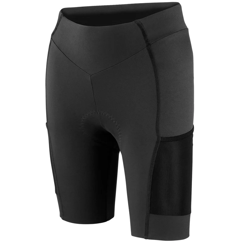Pantaloncini donna Nalini Gravel - Nero