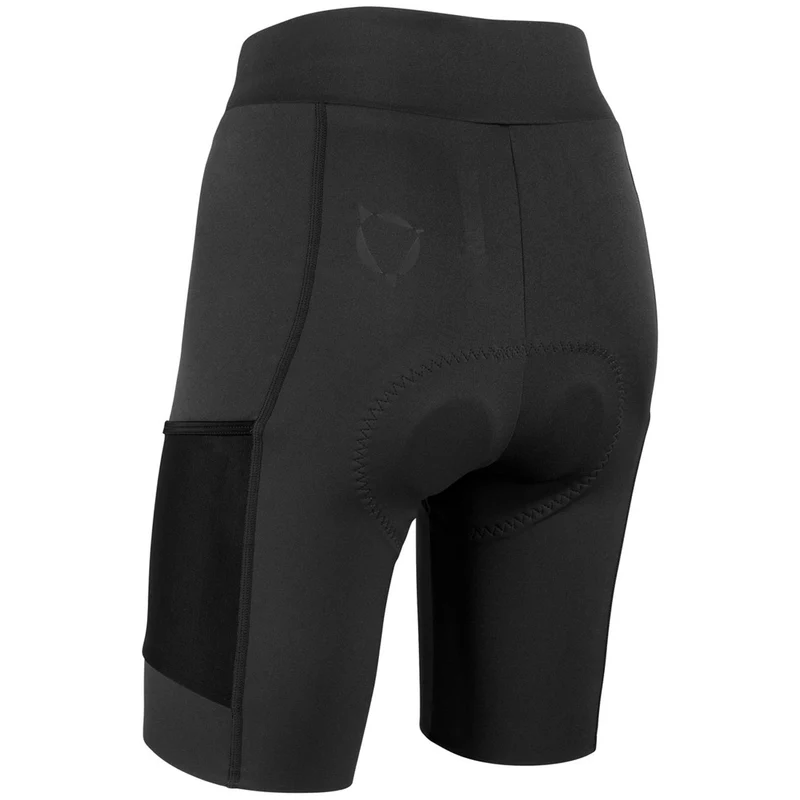 Pantaloncini donna Nalini Gravel - Nero