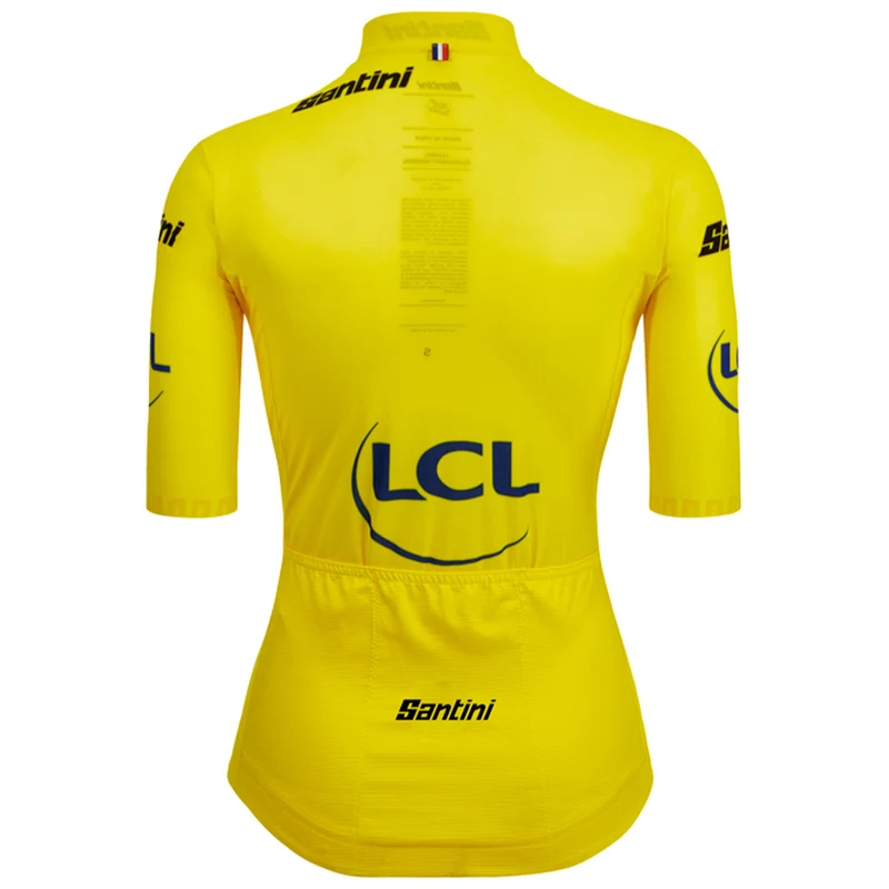 Maglia Gialla donna Santini Tour de France Fan Line 2024