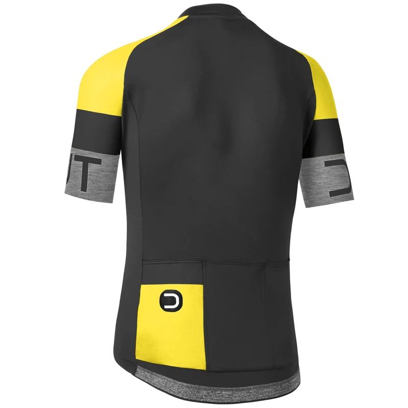 Maglia Dotout Pure - Nero giallo fluo