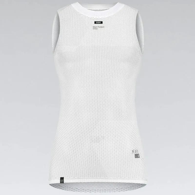 Maglia intima senza maniche donna Gobik Second Skin Salt - Bianco