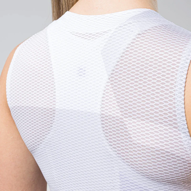 Maglia intima senza maniche donna Gobik Second Skin Salt - Bianco