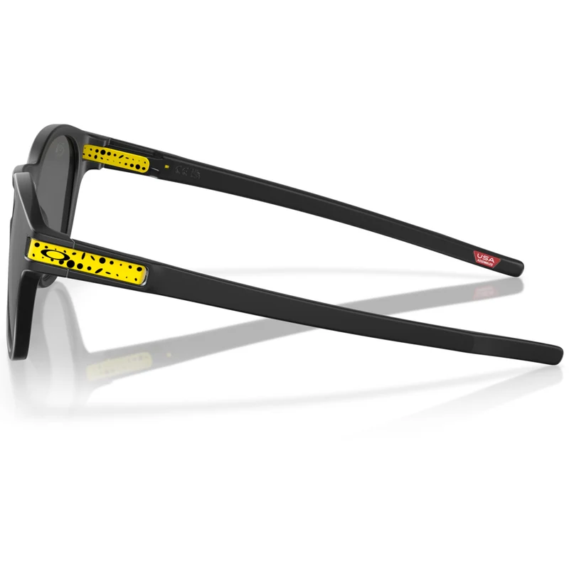 Occhiali Oakley Latch Tour de France - Matte Black Ink Prizm Black