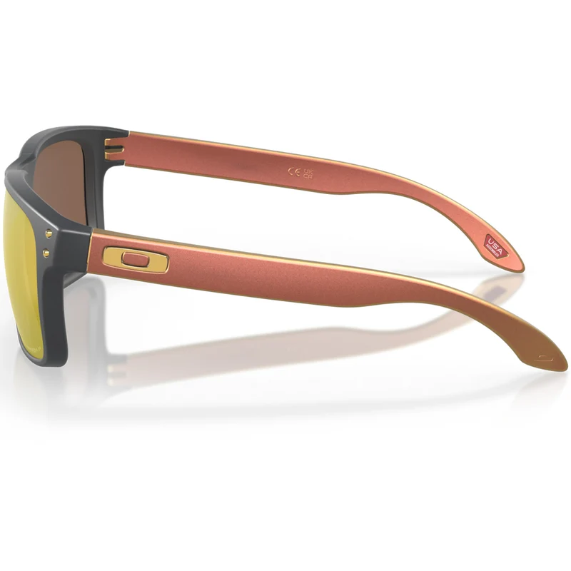 Occhiali Oakley Holbrook - Matte Carbon Prizm 24K Polarized