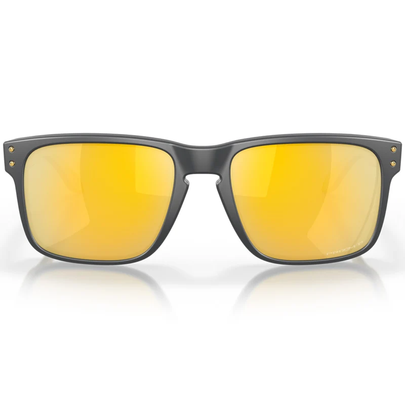 Occhiali Oakley Holbrook - Matte Carbon Prizm 24K Polarized