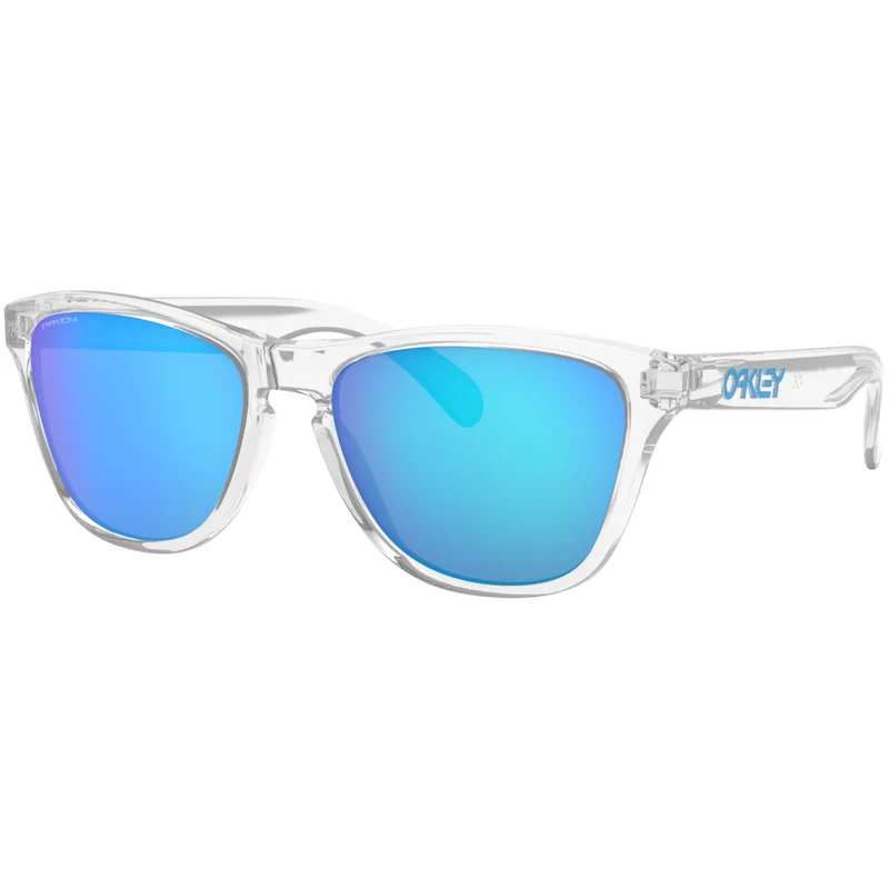 Occhiali Oakley Frogskins XS - Polished Clear Prizm Sapphire